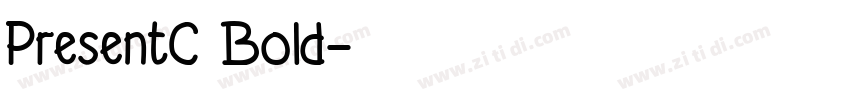 PresentC Bold字体转换